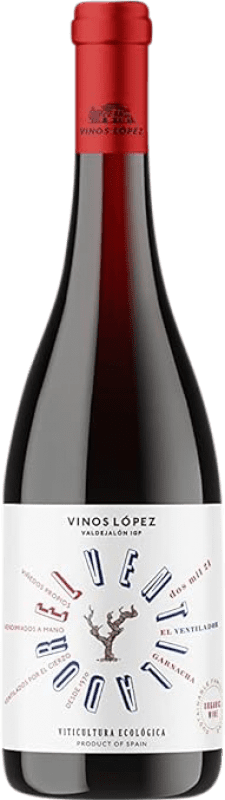 9,95 € Envoi gratuit | Vin Rouge Vinos López Ventilador I.G.P. Vino de la Tierra de Valdejalón Aragon Espagne Garnacha — Grenache Bouteille 75 cl