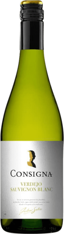 7,95 € Бесплатная доставка | Белое вино Félix Solís Consigna Verdejo Sauvignon Blanc Кастилья-Ла-Манча Испания Verdejo — Вердехо Бутылка 75 cl