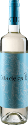 19,95 € Kostenloser Versand | Weißwein Antigva Cola de Gallo Blanco Halbtrocken Halbsüß Spanien Airén Flasche 75 cl