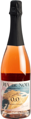 12,95 € Envío gratis | Espumoso Rosado Ría de Noia Dulce Galicia España Tempranillo 75 cl Sin Alcohol