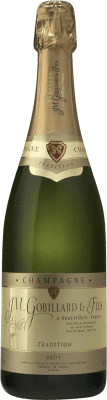 51,95 € Envio grátis | Espumante branco JM. Gobillard Tradition Brut A.O.C. Champagne Champagne França Pinot Preto, Chardonnay, Pinot Meunier Garrafa 75 cl