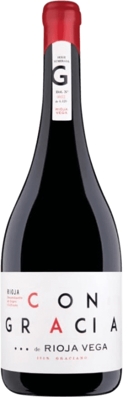 34,95 € Envoi gratuit | Vin rouge Rioja Vega Con Gracia D.O.Ca. Rioja La Rioja Espagne Graciano Bouteille 75 cl