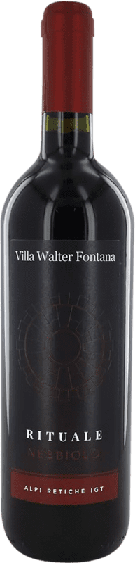 Красное вино Villa Walter Fontana Alpi Rituale Rojo I.G.T. Terrazze Retiche Италия Nebbiolo — Неббиоло Бутылка 75 cl