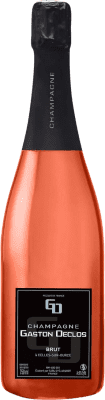 57,95 € 免费送货 | 玫瑰气泡酒 Gaston Declos Terroir Kimméridgien Rosé 香槟 A.O.C. Champagne 香槟酒 法国 Chardonnay, Pinot White 瓶子 75 cl