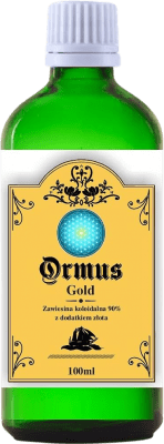 49,95 € Envio grátis | Licores Ormus. Gold La Rioja Espanha Garrafa Miniatura 10 cl