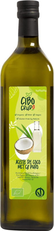 71,95 € Envoi gratuit | Huile de Cuisson Cibo Crudo Coco MCT C8 Orgánico Pays-Bas Bouteille 1 L