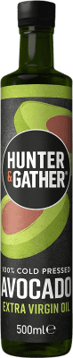 33,95 € Бесплатная доставка | Растительное масло Hunter & Gather Aguacate Virgen Extra sin Refinar Объединенное Королевство бутылка Medium 50 cl