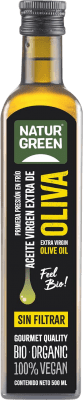 29,95 € Бесплатная доставка | Оливковое масло Natur Green Virgen Extra Bio Испания Органический бутылка Medium 50 cl
