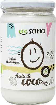 15,95 € Envio grátis | Óleo de Cozinha Drasanvi Ecosana Coco Virgen Extra Bio Castela e Leão Espanha Biológico Garrafa Medium 50 cl