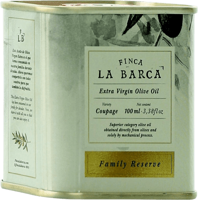 10,95 € 送料無料 | オリーブオイル Norte Extremeña Finca la Barca EVOO エキストラバージン ファミリーリザーブ スペイン 缶 10 cl