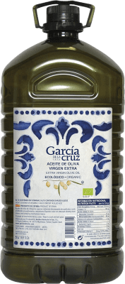 96,95 € Spedizione Gratuita | Olio d'Oliva García de la Cruz Virgen Extra PET Orgánico Spagna Caraffa 5 L
