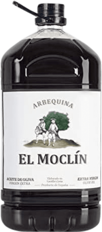 86,95 € Envío gratis | Aceite de Oliva Valdecuevas El Moclín Virgen Extra España Garrafa 5 L