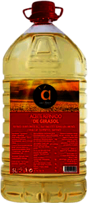 52,95 € Envío gratis | Aceite de Cocina Albert Casalbert Girasol Refinado Especial España Garrafa 5 L