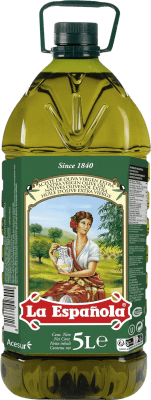 28,95 € Spedizione Gratuita | Olio d'Oliva La Española EVO Extra Vergine Spagna Tanica 5 L