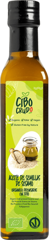 27,95 € Envoi gratuit | Huile de Cuisson Cibo Crudo Sésamo Virgen Bio Italie Biologique Petite Bouteille 25 cl