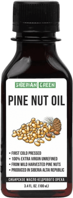 Huile de Cuisson Siberian Green Nuez de Pino Siberiano Vierge Eco — Biologique 10 cl