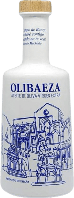 52,95 € Envío gratis | Aceite de Oliva Olibaeza Patrimonio Azul Premium España Picual Botella Medium 50 cl