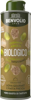 29,95 € Kostenloser Versand | Olivenöl Benvolio 1938 Virgen Extra Trufa Blanca Ecológico Italien Kleine Flasche 25 cl