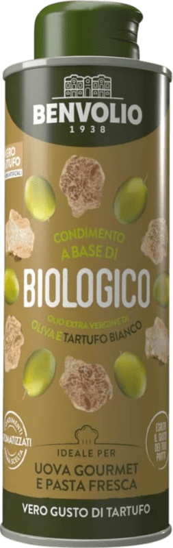 29,95 € Envoi gratuit | Huile d'Olive Benvolio 1938 Virgen Extra Trufa Blanca Ecológico Italie Biologique Petite Bouteille 25 cl