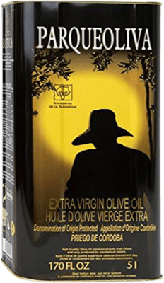 Olive Oil Parqueoliva Virgen Extra Hojiblanca Picuda Picual and Hojiblanca 5 L