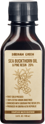 25,95 € Бесплатная доставка | Кулинарное масло Siberian Green Espino Amarillo Siberiano Вирджин Российская Федерация Мини-бутылка 10 cl
