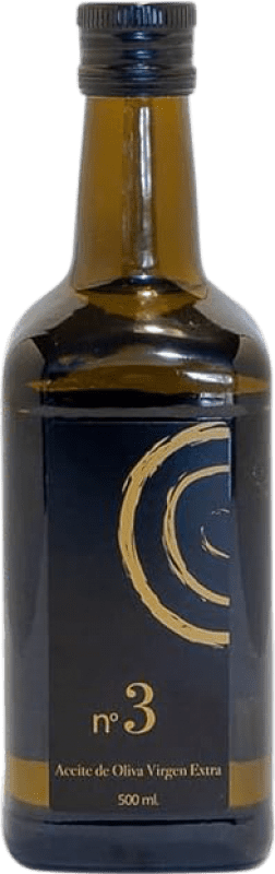 17,95 € Envío gratis | Aceite de Oliva Los Caracoles AOVE Virgen Extra España Picual Botella Medium 50 cl