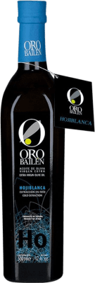 18,95 € Envío gratis | Aceite de Oliva Oro Bailén AOVE Virgen Extra Reserva Familiar España Hojiblanca Botella Medium 50 cl