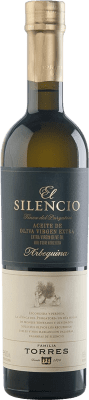 22,95 € Envio grátis | Azeite de Oliva Familia Torres El Silencio Virgen Extra Catalunha Espanha Arbequina Garrafa Medium 50 cl