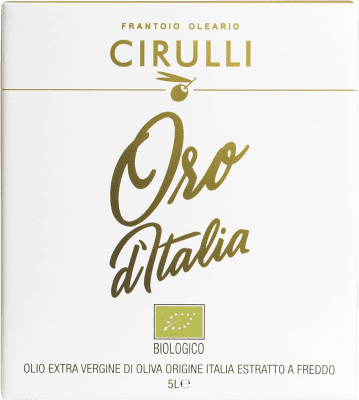 132,95 € 免费送货 | 橄榄油 Frantoio Oleario Cirulli Virgen Extra Orgánico 意大利 特别的瓶子 5 L