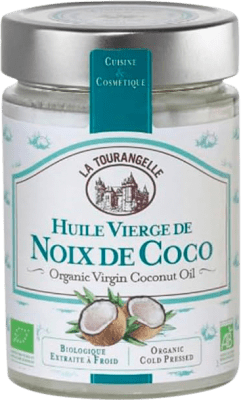 23,95 € Spedizione Gratuita | Olio da Cucina La Tourangelle Vierge de Noix de Coco Bio Francia Bottiglia Terzo 30 cl