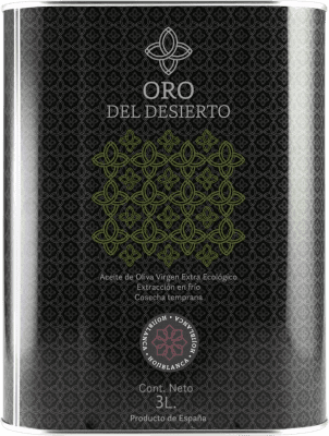 71,95 € Envoi gratuit | Huile d'Olive Oro del Desierto HOVE Vierge Extra Espagne Hojiblanca Canette Spéciale 3 L