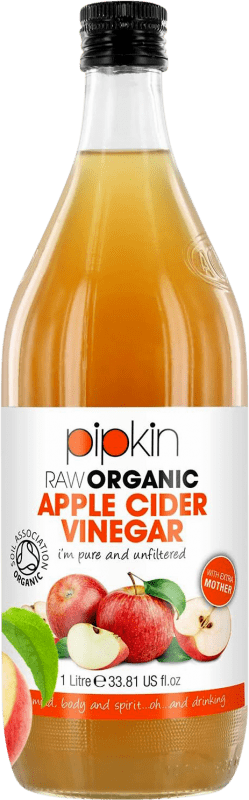 27,95 € Spedizione Gratuita | Aceto Pipkin Manzana sin Filtrar Orgánico Turchia Bottiglia 1 L