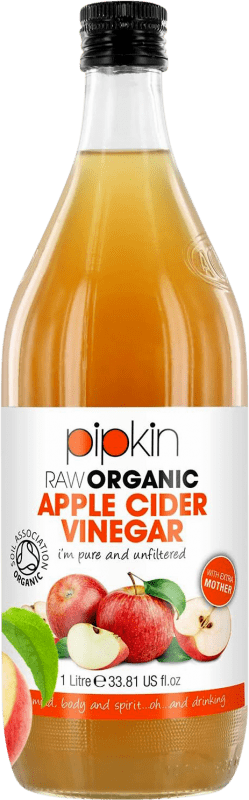 27,95 € 送料無料 | 酢 Pipkin Sin Filtrar — 無濾過 トルコ Organic — 有機 1 L Manzana — リンゴ