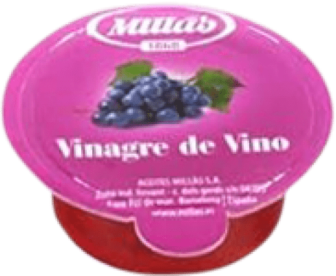 11,95 € Free Shipping | 40 units box Vinegar Millas Spain Single Dose 1 cl