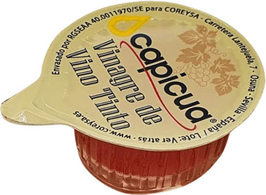 酢 250個入りボックス Capicua 1 cl Vino — ワイン