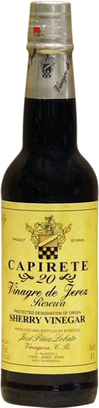 4,95 € Spedizione Gratuita | Aceto Páez Lobato Capirete Riserva D.O. Jerez-Xérès-Sherry Andalusia Spagna 20 Anni Mezza Bottiglia 37 cl