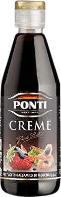 57,95 € 免费送货 | 盒装3个 尖酸刻薄 ‎Ponti Creme Aceto Balsamico D.O.C. Modena 意大利 小瓶 20 cl