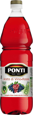 13,95 € Envio grátis | Vinagre ‎Ponti Itália Garrafa 1 L