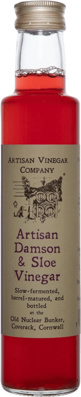 26,95 € Spedizione Gratuita | Aceto Artisan Damson Regno Unito Bottiglietta 25 cl Sloe Berries — Bacche di Prugnolo