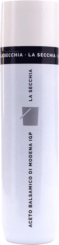 22,95 € 免费送货 | 醋 La Secchia White — 白色的, Balsamico — 香醋 D.O.C. Modena 意大利 小瓶装 25 cl