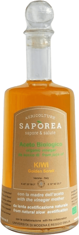 28,95 € Spedizione Gratuita | Aceto Saporea Kiwi Orgánico Italia Bottiglia Medium 50 cl