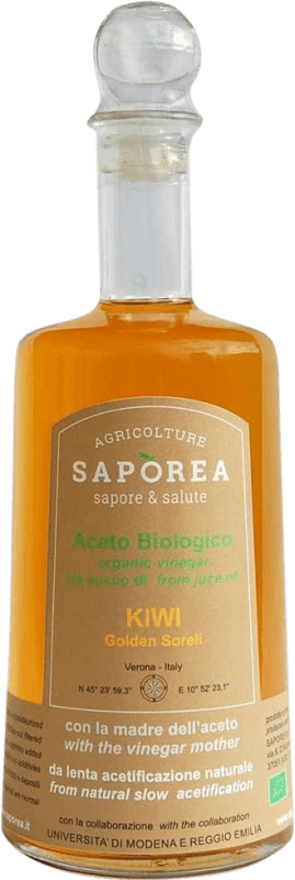 28,95 € Spedizione Gratuita | Aceto Saporea Italia Organic — Bio Bottiglia Medium 50 cl Kiwi