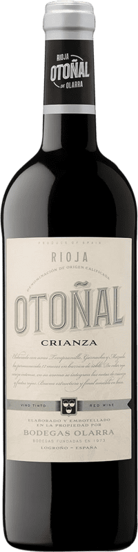 9,95 € Бесплатная доставка | Красное вино Olarra Otoñal старения D.O.Ca. Rioja Ла-Риоха Испания Tempranillo бутылка 75 cl