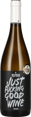 23,95 € Envío gratis | Vino blanco Neleman Just Fucking Good Wine Organic White Comunidad Valenciana España Chardonnay Botella 75 cl