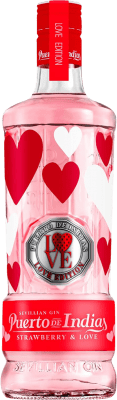 Джин Puerto de Indias Love Edition Fresa Strawberry 70 cl