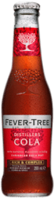 7,95 € Kostenloser Versand | 4 Einheiten Box Getränke und Mixer Fever-Tree Cola Großbritannien Kleine Flasche 20 cl