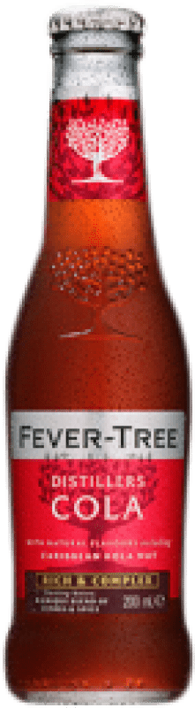 7,95 € Free Shipping | 4 units box Soft Drinks & Mixers Fever-Tree Cola United Kingdom Small Bottle 20 cl