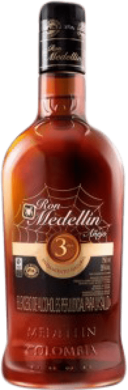 24,95 € Envío gratis | Ron Aguardiente Antioqueño Medellín Colombia 3 Años Botella 1 L