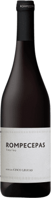 18,95 € Free Shipping | Red wine Cinco Leguas Rompecepas Tinto Fino D.O. Vinos de Madrid Spain Bottle 75 cl