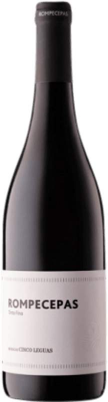 17,95 € Free Shipping | Red wine Cinco Leguas Rompecepas Tinto Fino D.O. Vinos de Madrid Spain Bottle 75 cl